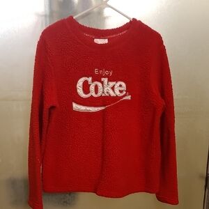 Coca Cola Red Women's Crew Neck Sweater